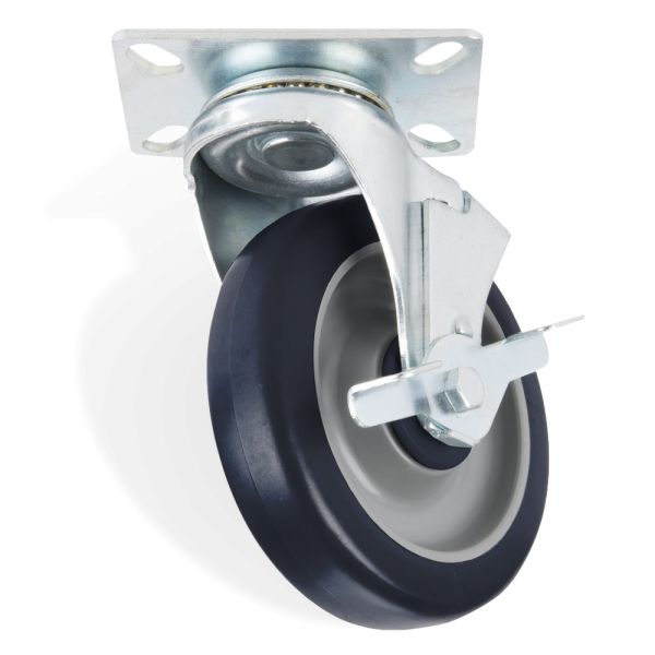 Plate Castors - SWPPPUBHC-5HDSB