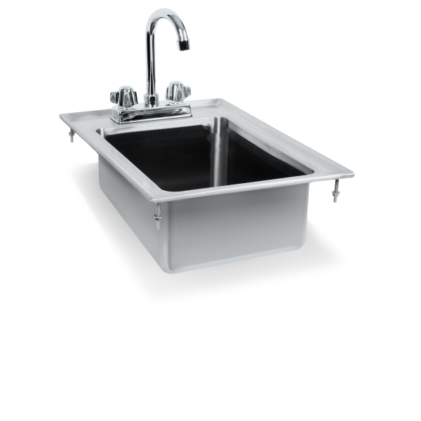 16 Gauge Stainless Steel Drop-In Sink