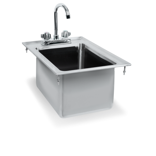 16 Gauge Stainless Steel Drop-In Sink