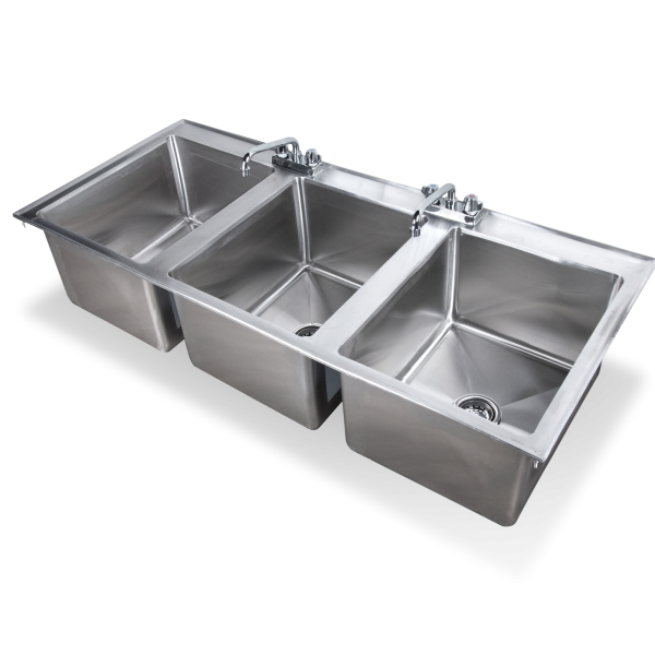 16 Gauge Stainless Steel Drop-In Sink