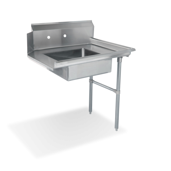 16 Gauge All Stainless Steel Soiled Dishtable 26" Right - SWSDT-26R