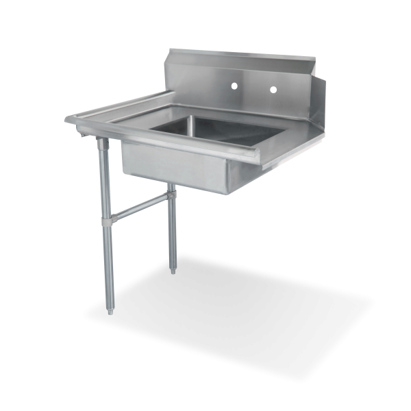 16 Gauge All Stainless Steel Soiled Dishtable 26" Left - SWSDT-26L