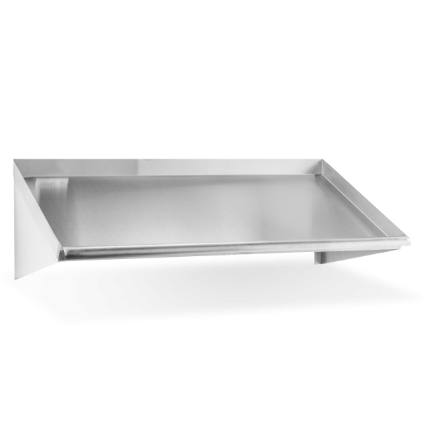 18 Gauge Stainless Steel Slant Shelf