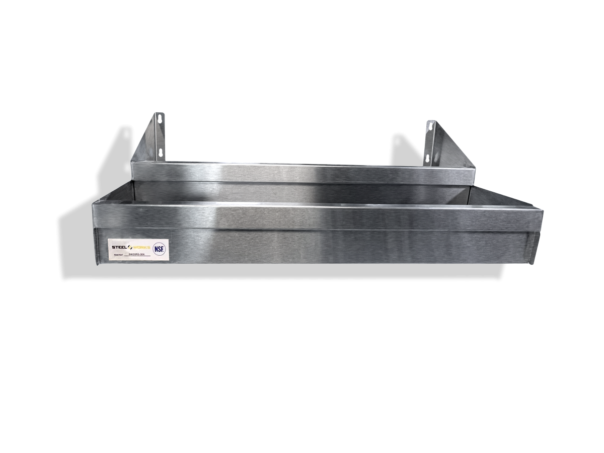 20 Gauge Heavy Duty Stainless Steel Double Tier Speed Rail - SWDSR3-30X