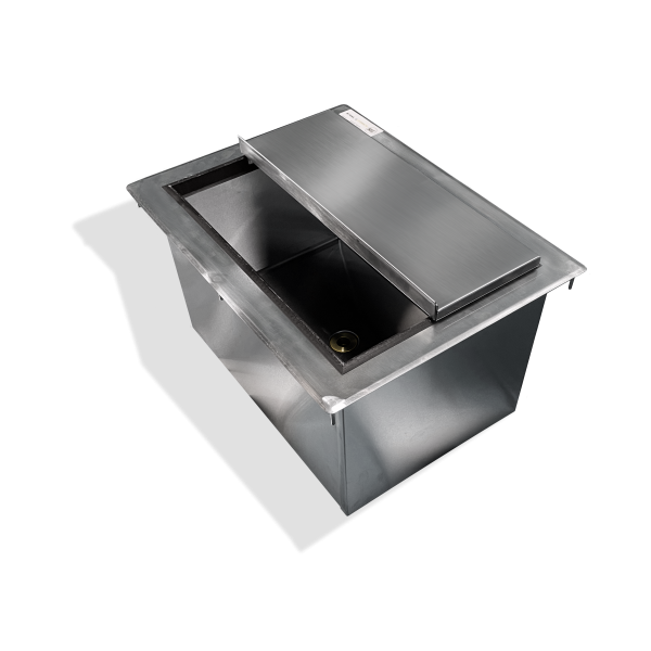 16 Gauge 304 Stainless Steel Drop-In Ice Bin - SWDIIB-181810