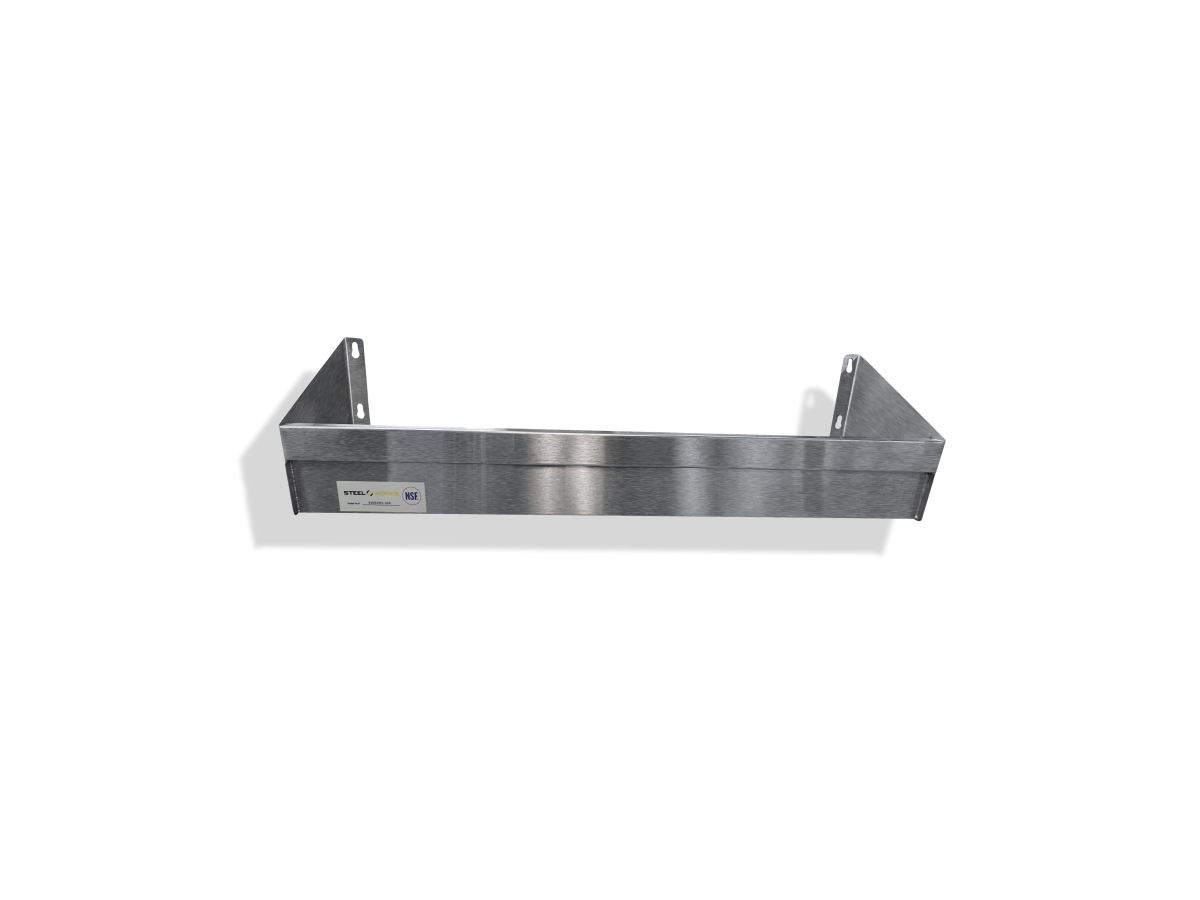 20 Gauge Heavy Duty Stainless Steel Single Tier Speed Rail - SWSSR3-24X