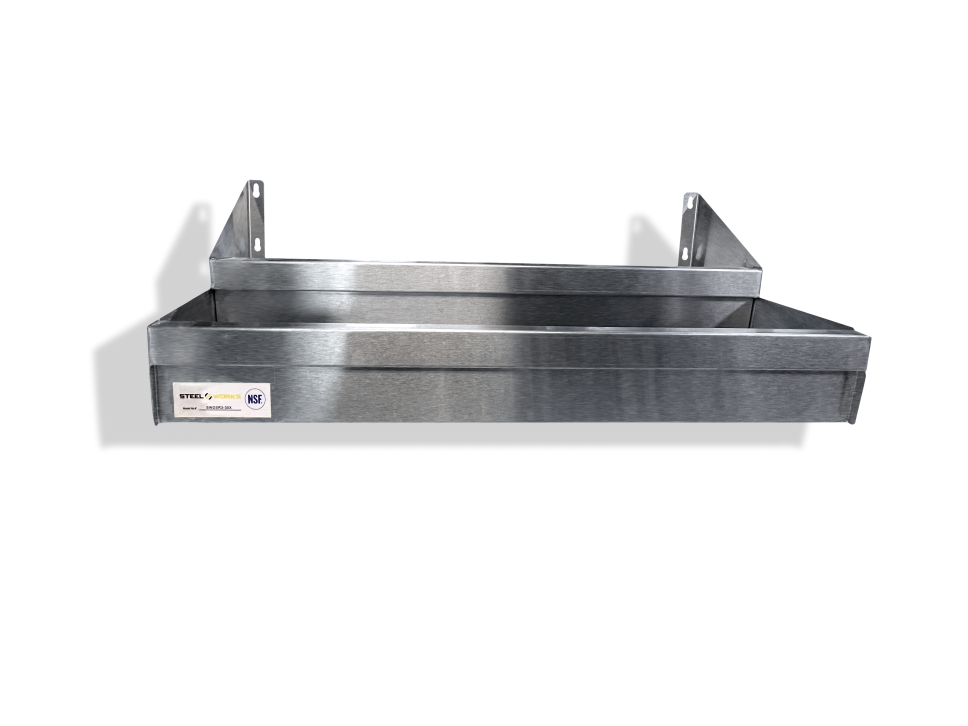 20 Gauge Heavy Duty Stainless Steel Double Tier Speed Rail - SWDSR3-48X