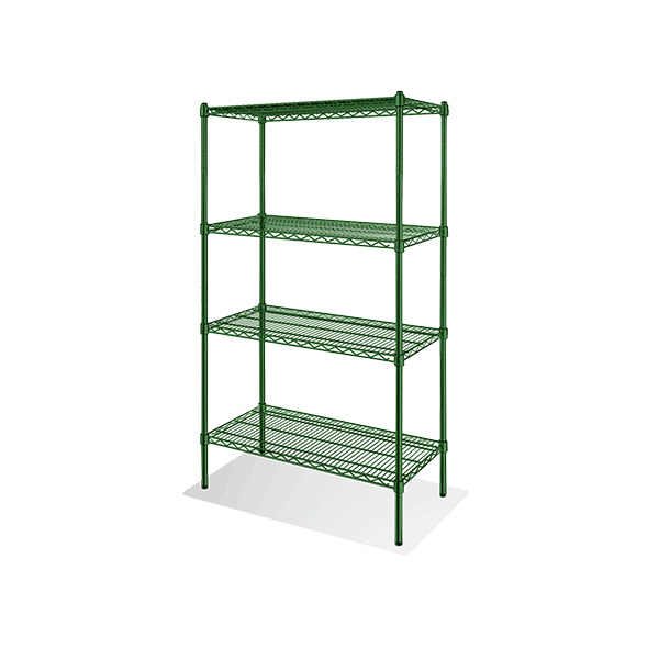 Green Epoxy Shelving